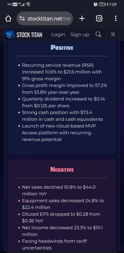 NAPCO安防科技公司发布2025财年第三季度业绩报告