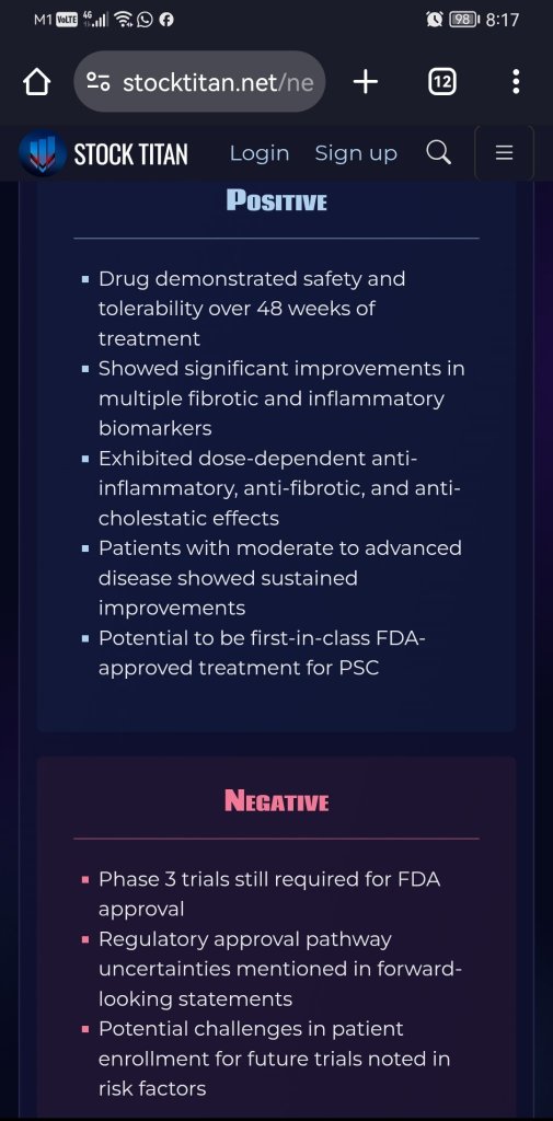 Chemomab宣布在2025年DDW大会的杰出 plenary 会议上展示积极的 Nebokitug 第二阶段临床数据，针对原发性硬化性胆管炎