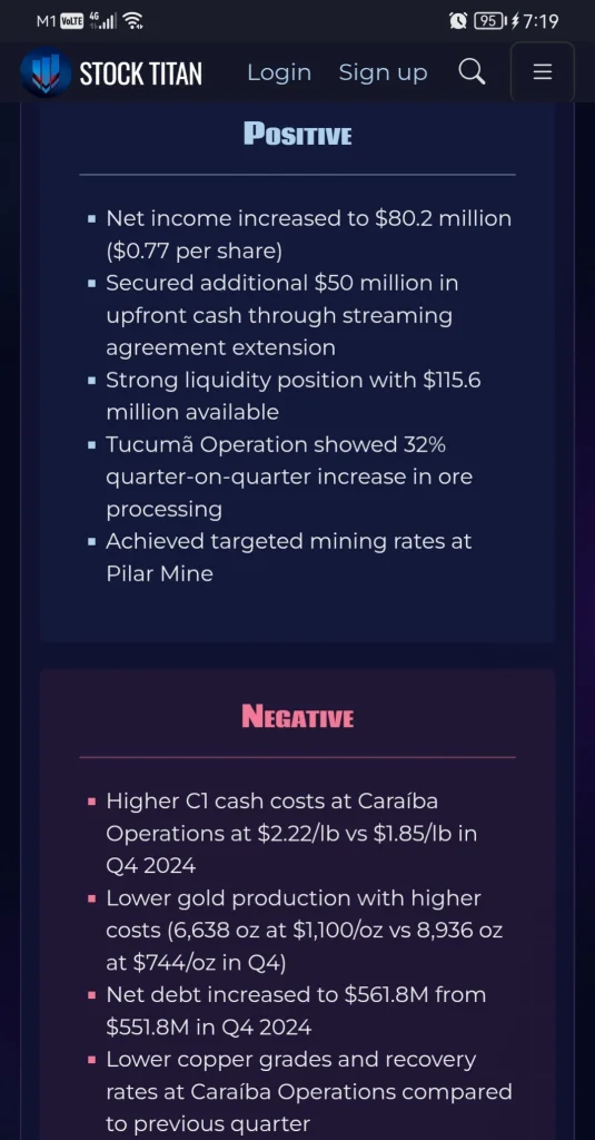 Ero Copper Reports First Quarter 2025 Operating and Financial Results