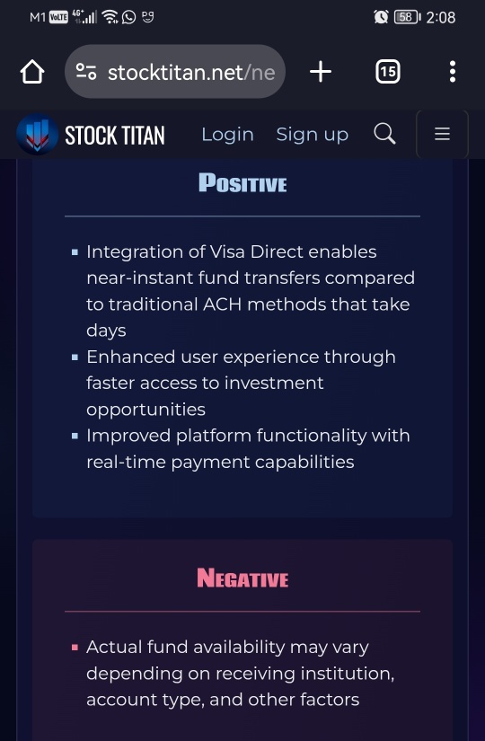 Webull Announces Collaboration with Visa