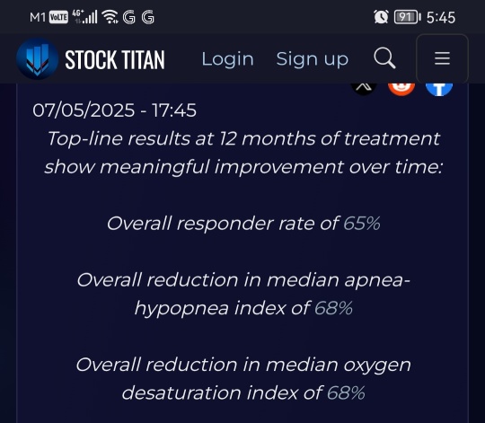 LivaNova宣布在OSPREY临床研究中获得的12个月数据，显示中至重度阻塞性睡眠呼吸暂停的强烈反应和治疗的持久性