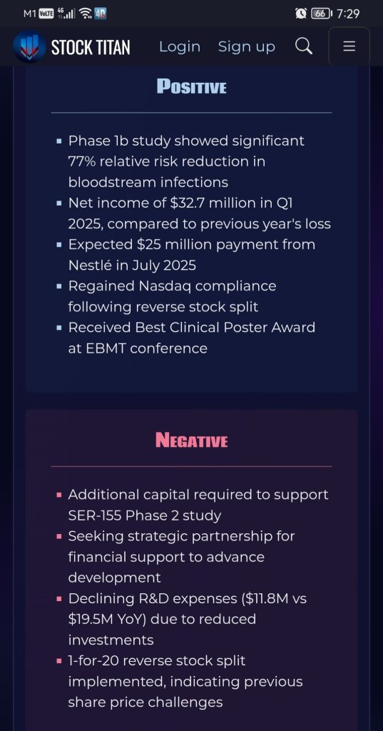 Seres Therapeutics Reports First Quarter 2025 Financial Results and Provides Business Updates