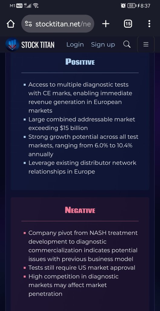 Hepion Pharmaceuticals與New Day Diagnostics簽署具有約束力的意向書，以商業化乳糜瀉、呼吸道多重檢測、幽門螺桿菌和肝細胞癌的診斷測試。