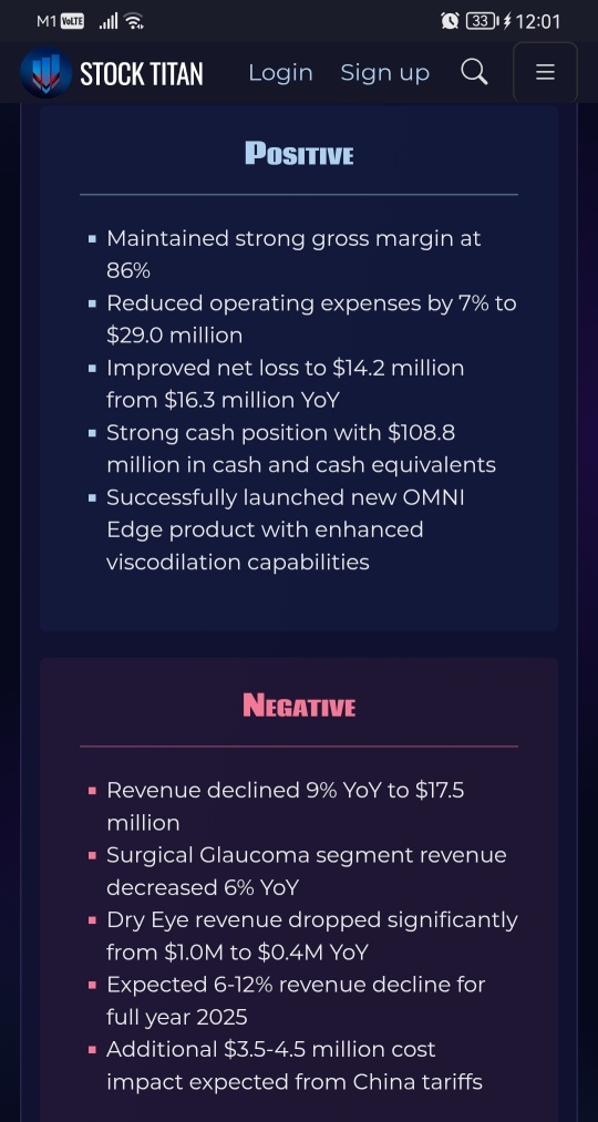 Sight Sciences Reports First Quarter 2025 Financial Results and Reaffirms Full Year 2025 Revenue Guidance