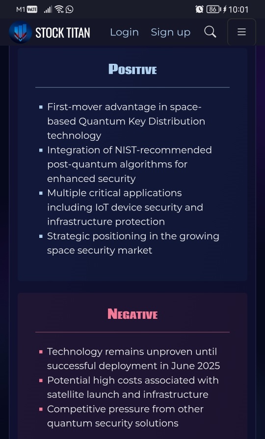SEALSQ将通过2025年6月推出的WISeSat 2.1，领导全球首个基于太空的量子密钥分发概念验证，嵌入WISeKey量子根密钥。