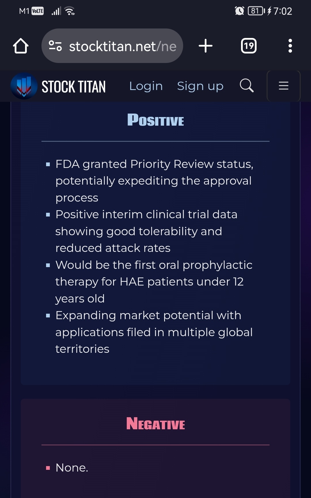 BioCryst Announces FDA Acceptance of NDA for ORLADEYO® (berotralstat) Oral Granules in Patients with Hereditary Angioedema Aged 2 to 11 Years