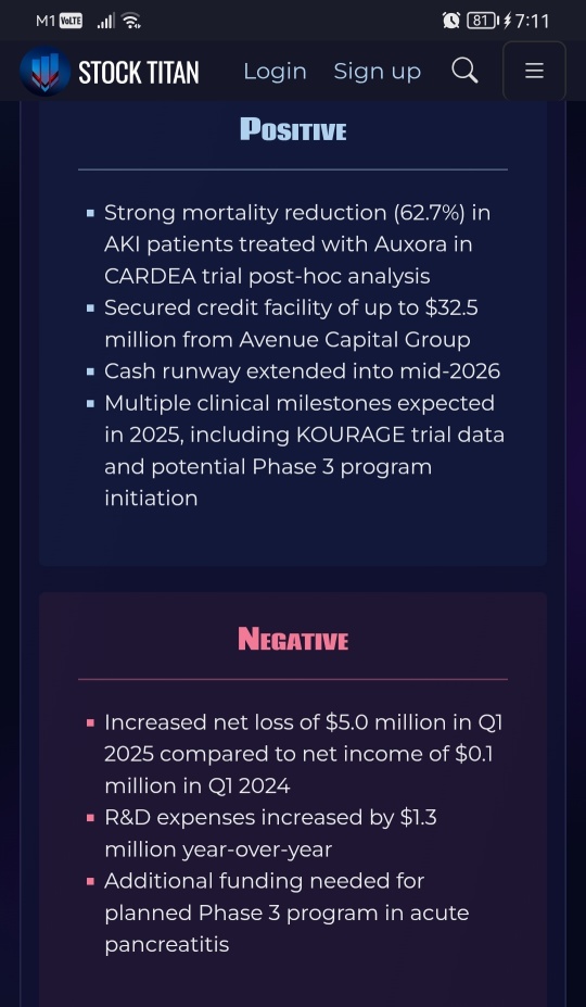 CalciMedica Reports First Quarter 2025 Financial Results and Provides Clinical & Corporate Updates
