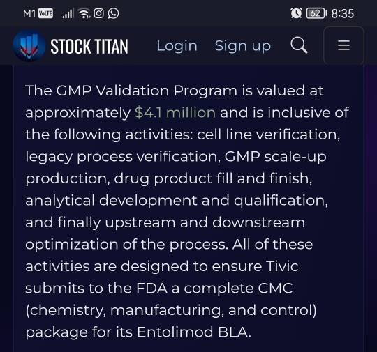 Tivic Health與Scorpius BioManufacturing達成GMP製造驗證協議，爲FDA提交做準備