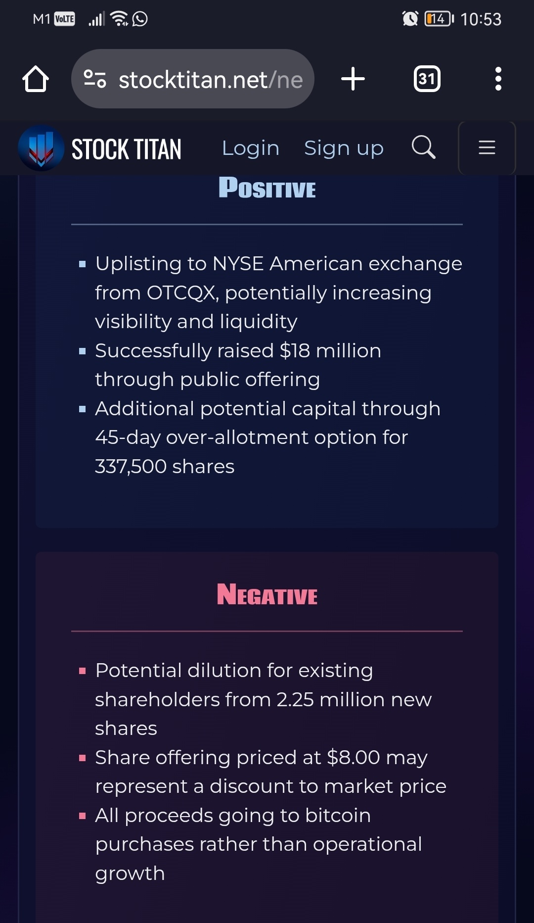 BitMine Immersion Technologies, Inc. Announces $18 Million P... - moomoo  Community