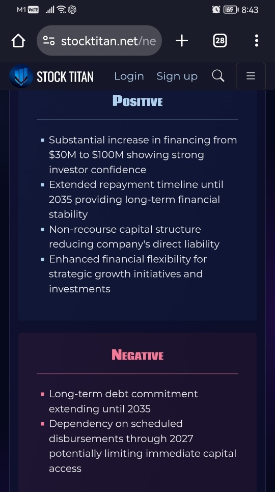 AirT Announces $100 Million Multi-Year Financing Agreement with Institutional Investors