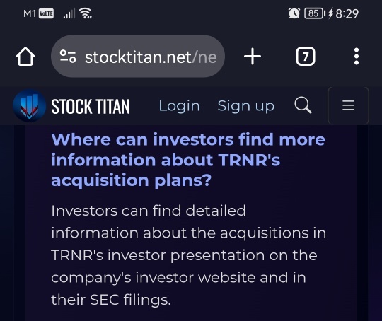 Interactive Strength Inc. (Nasdaq:TRNR) Updates FAQ's About $500M AI-focused $FET Treasury Strategy