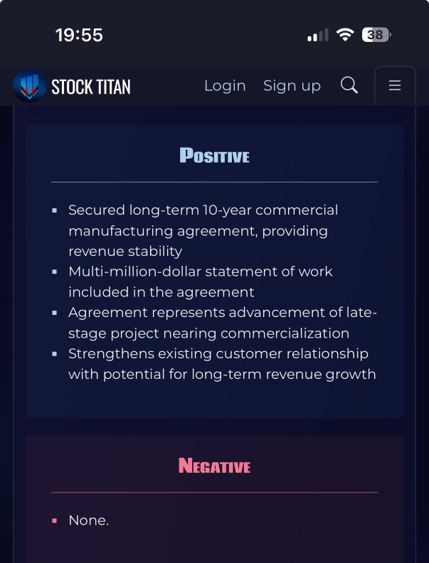 Lifecore Biomedical與主要現有客戶簽署新的10年商業製造和供應協議