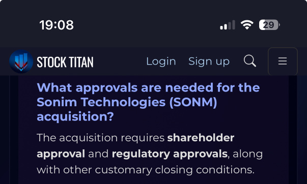 Sonim Technologies to Be Acquired by Social Mobile