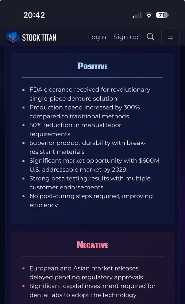 3D Systems Announces Major Milestone in Digital Dentistry with Full Commercial Release of New FDA-cleared Denture Solution