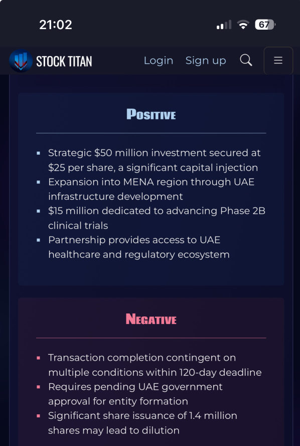 NeOnc Technologies Signs Definitive Agreement for $50 Million Strategic Partnership with Quazar Investment