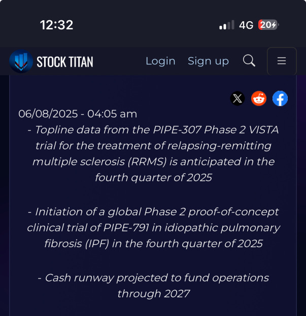 Contineum Therapeutics Reports Second-Quarter 2025 Financial Results; Updates Key Clinical Development Milestones