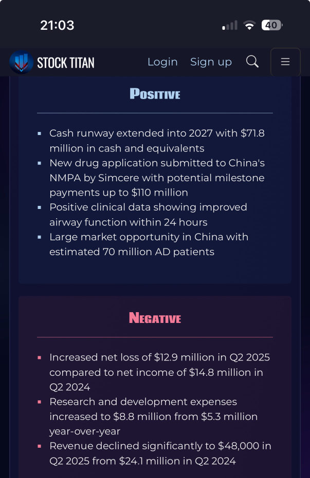 Connect Biopharma Reports Second Quarter 2025 Financial Results and Provides Business Update