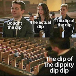 The dip I bought…
