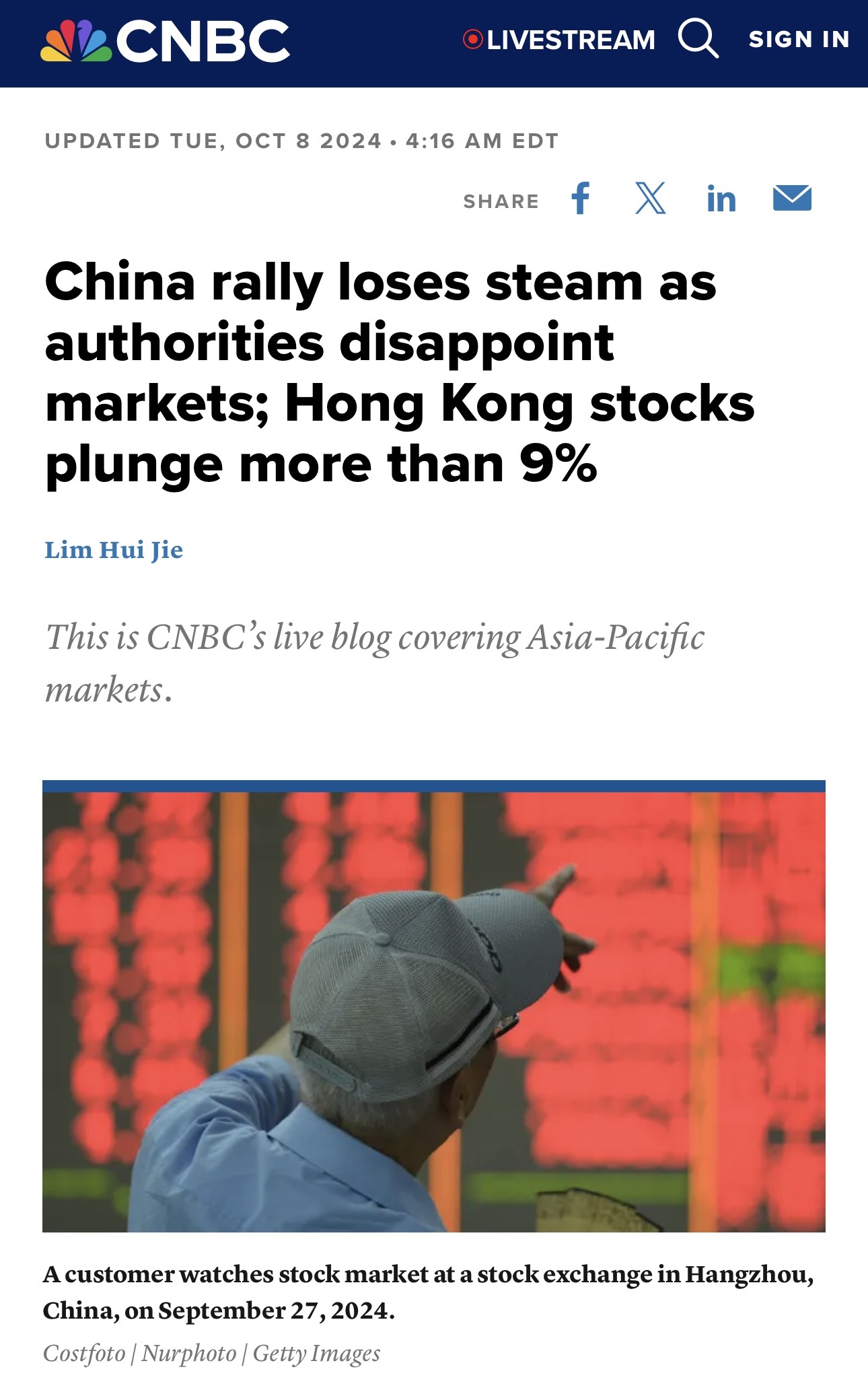 中国和香港市场是否陷入困境?! 🔥🚁