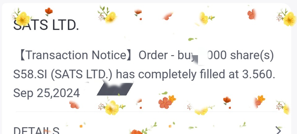 $SATS (S58.SG)$ 再买一些。。。accumulate.. bet for 2 months FD..[Blessing][Blessing][Tongue][Tongue]