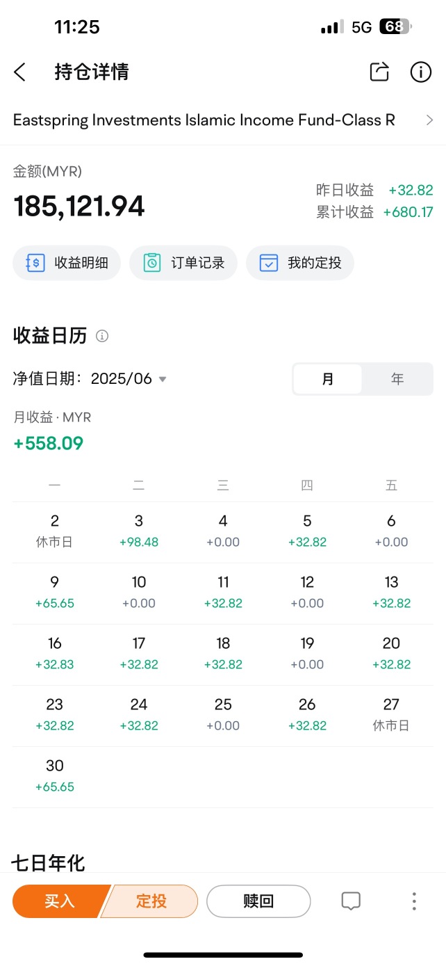 利息什麼時候回派發到帳戶的？
