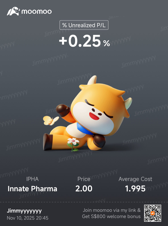 我满怀信心地买入。