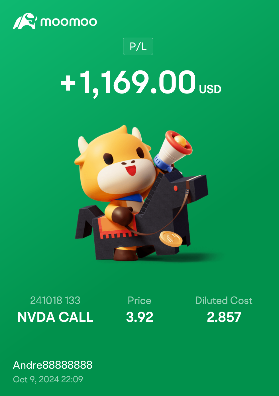 $英伟达 (NVDA.US)$ 让我们走吧