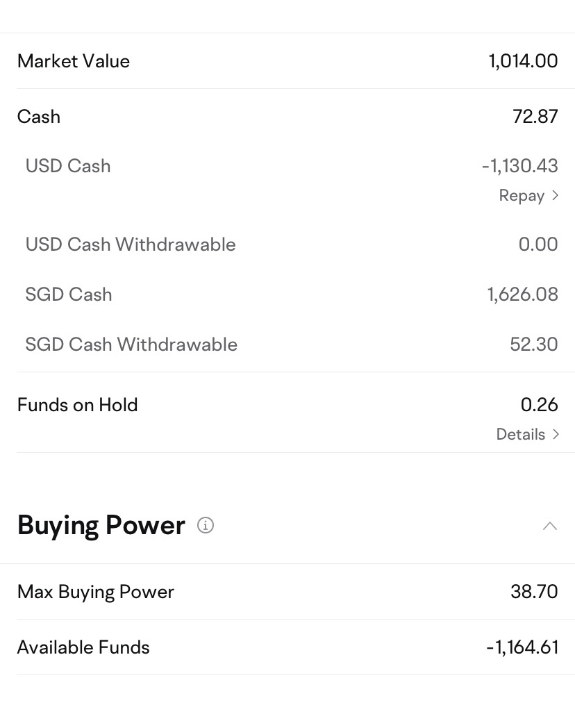嗨，我可以查看还款美元现金是我欠的金额，我需要付款吗？还款怎么会这么高，不到24小时就这么高？ - moomoo 社区