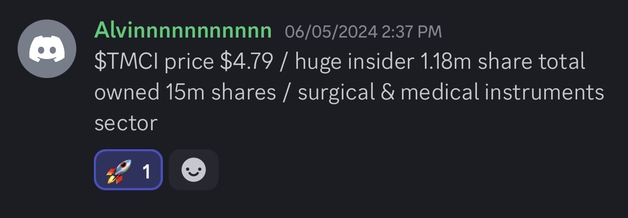 Alert the loading zone at 4.79 and we trading at 6+ now  very good company and sector going forward