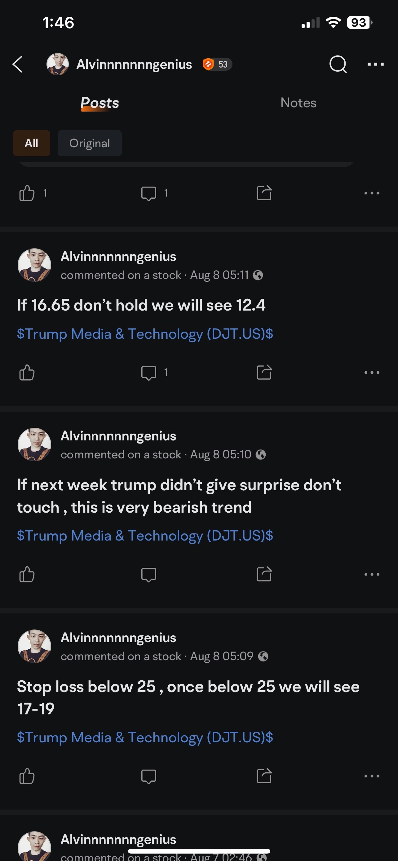 I give u the fcking dips 12.4 before the election squeeze ????? And nobody thanks me????? If u scoop the dips 12.4 and hold until election boom 💥 u are billionaires