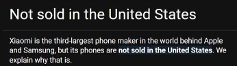 Xioami is not sold in US... So tariff would not impact...