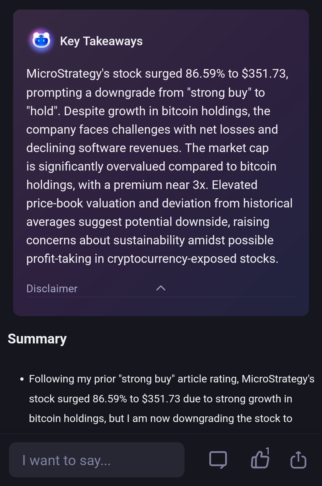 $MicroStrategy (MSTR.US)$ 有传言在流传...这不是财务建议。[流泪]