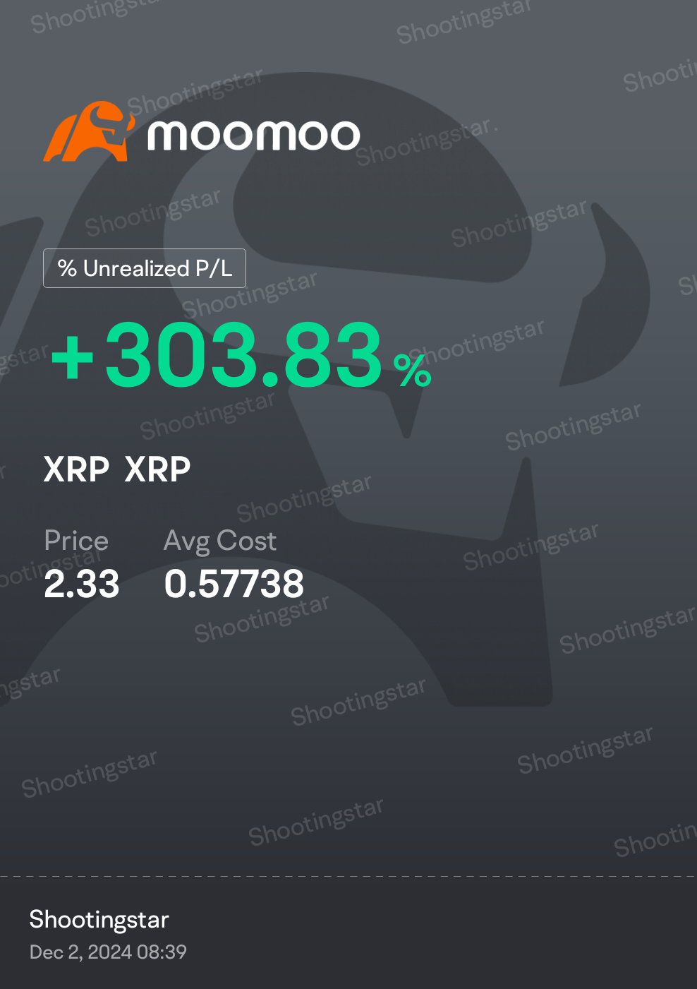 リップル (XRP.CC)$数百リップルのみ [お願い] - moomooコミュニティ
