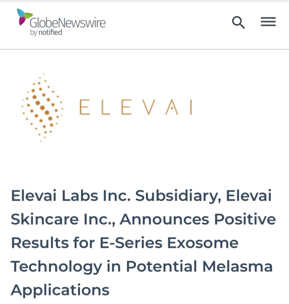 正面結果$Elevai Labs (ELAb.US)$