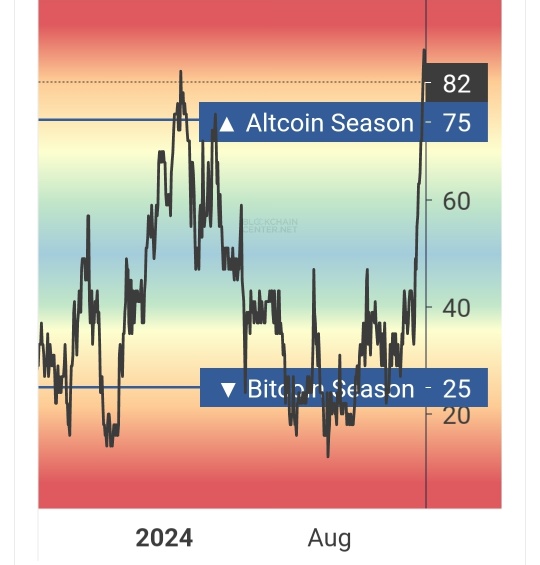 Are we in the altcoin season now?