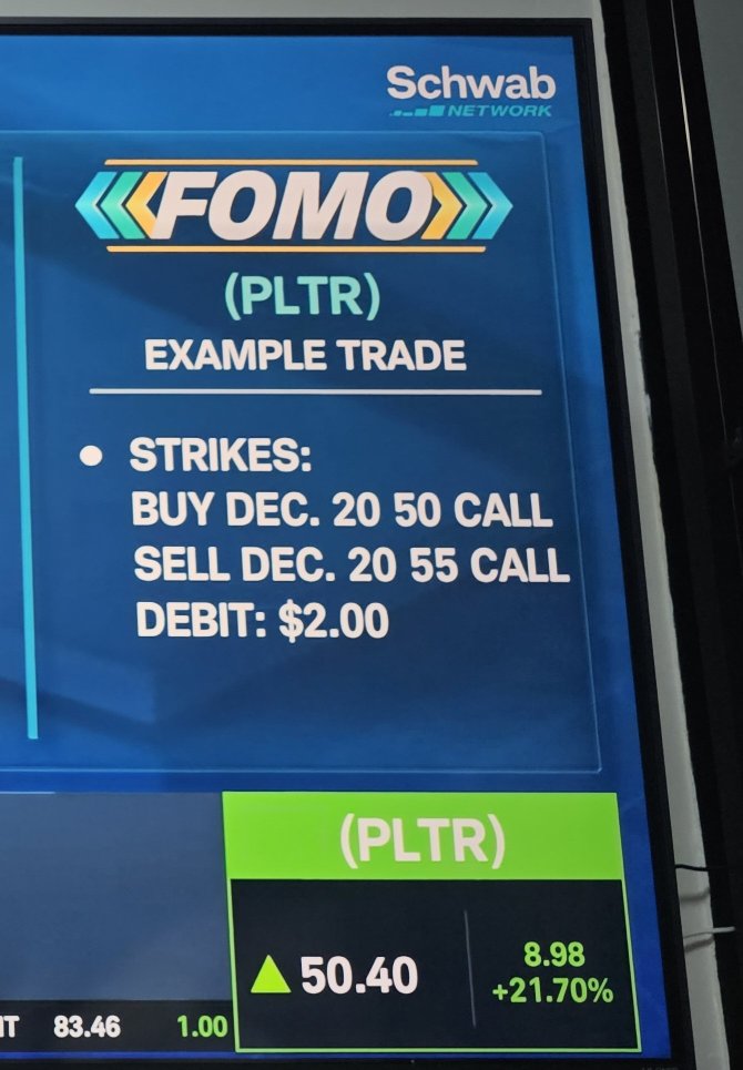 Bullish strategy if you believe pltr will run till Xmas.  You can do a vertical debit spread  strike at current price atm. Profit are cap, but it's much cheaper than doing a buy call.