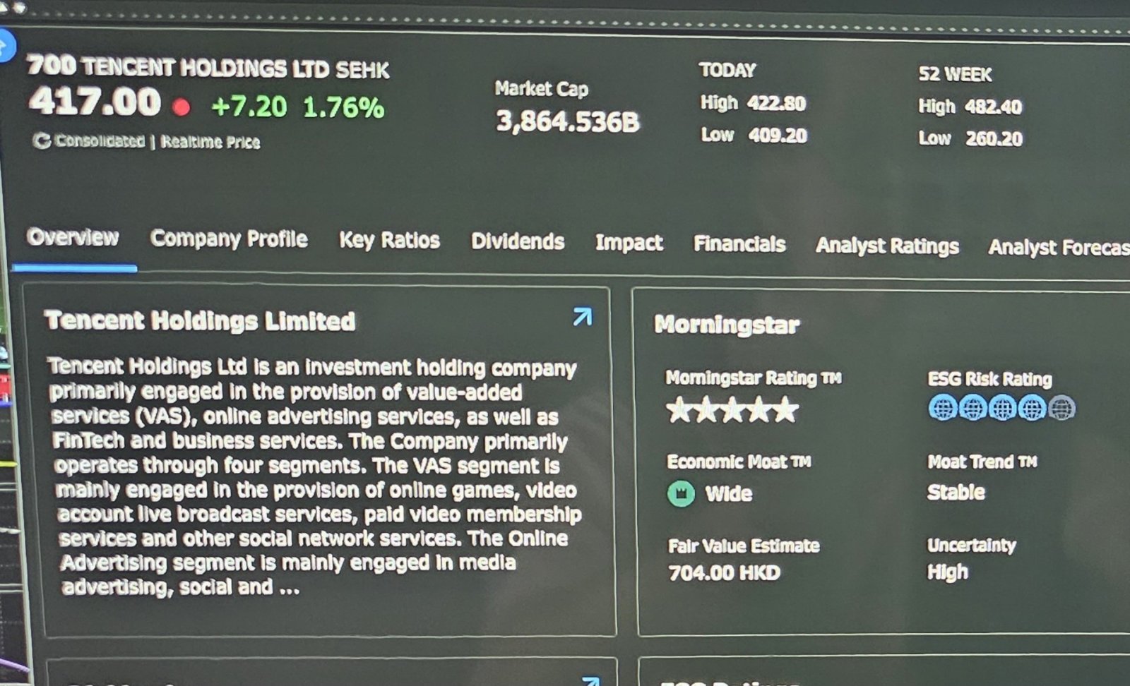 Tencent 0700.hk, gain 34% pass 1y . - moomoo Community
