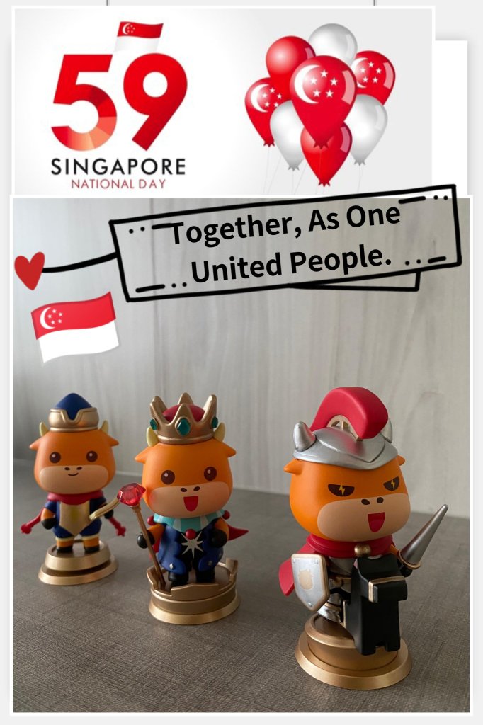 シンガポールの国民の日おめでとう🇸🇬