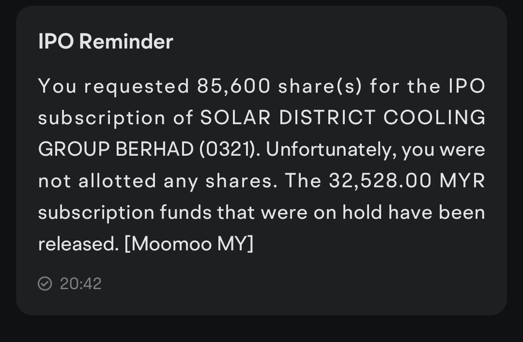 $SDCG (0321.MY)$ No luck to get it #$@+& 😕