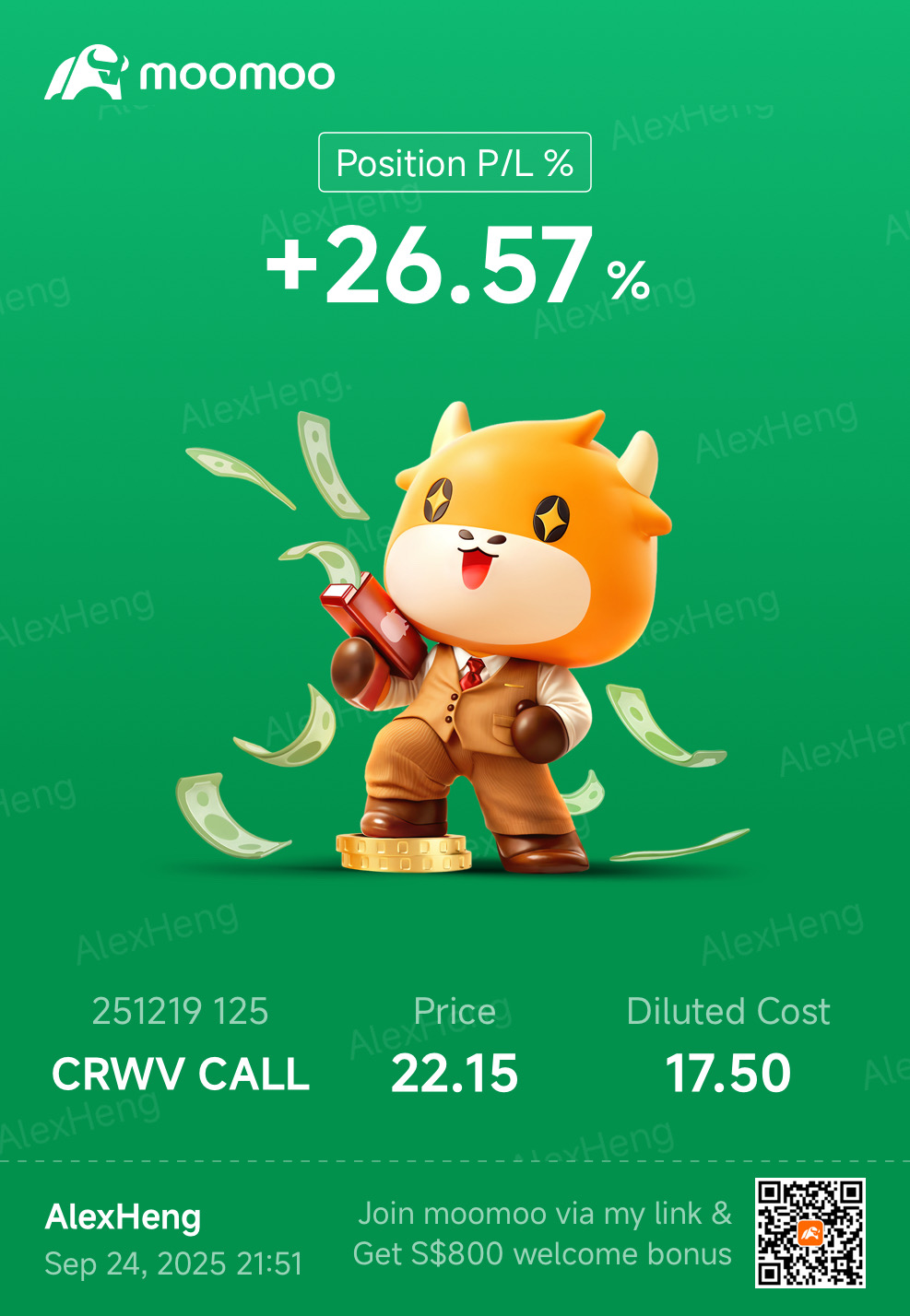 Options trades ending 25 Sep