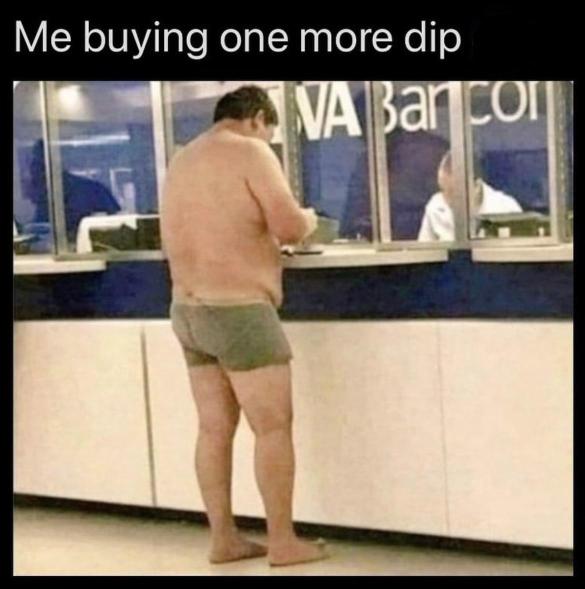 One more dip...