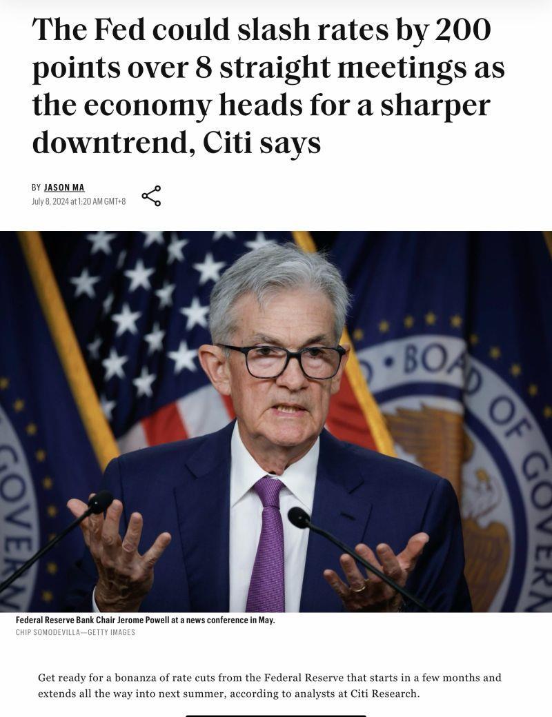 Fed could slash rates by 200 points?
