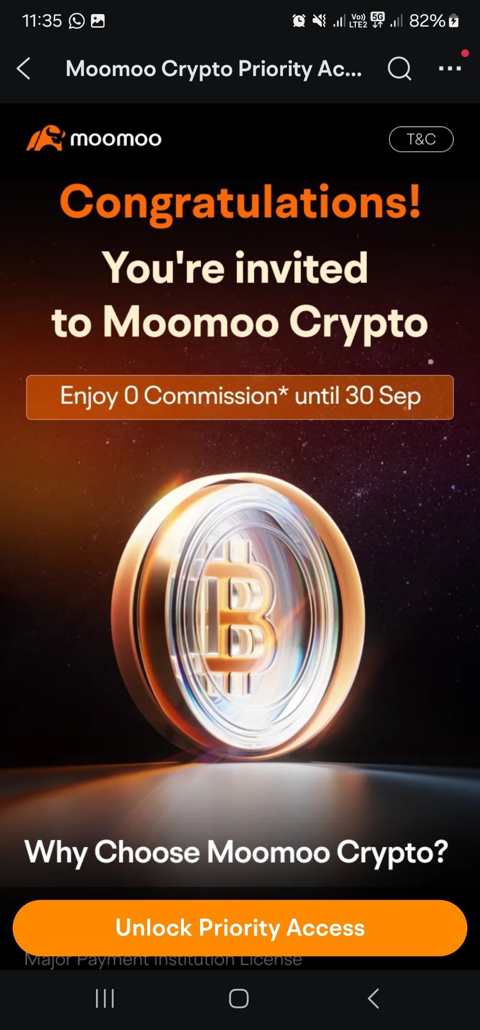 MooMoo New feature : Cryptocurrency - moomoo Community
