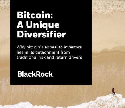 BlackRock : Bitcoin -> A Unique Diversifier