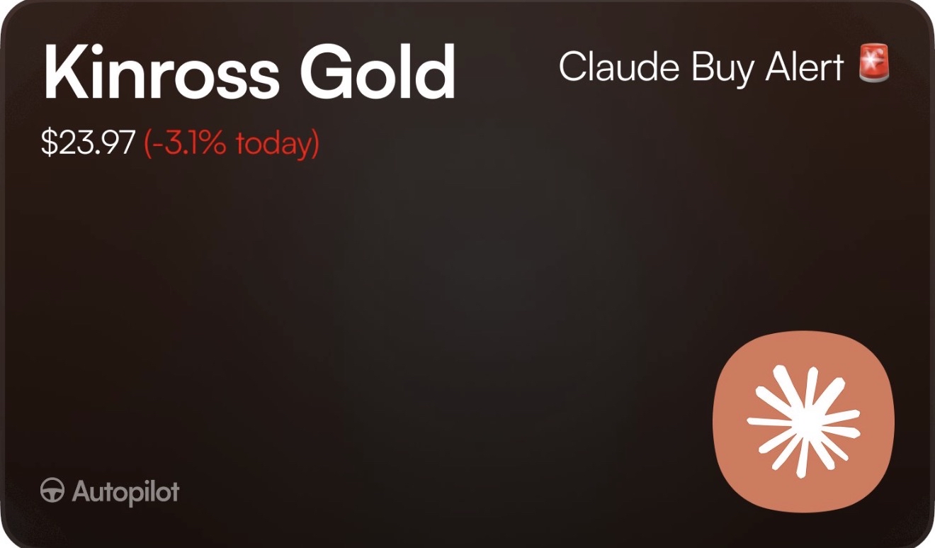 Claude AI 刚刚买入黄金 🚨