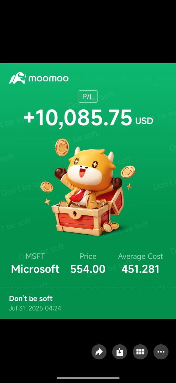 I am very impressive of your result.  I hold you very long now it pays off