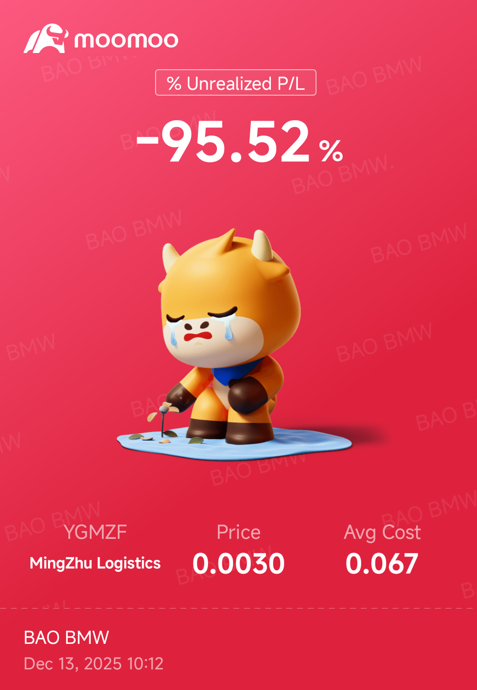 几乎亏损了100%，总是遇到这种中国的股票骗子.. 去他的SEC... 没有法律，也拿他们没办法👇👇👇 - moomoo 社区
