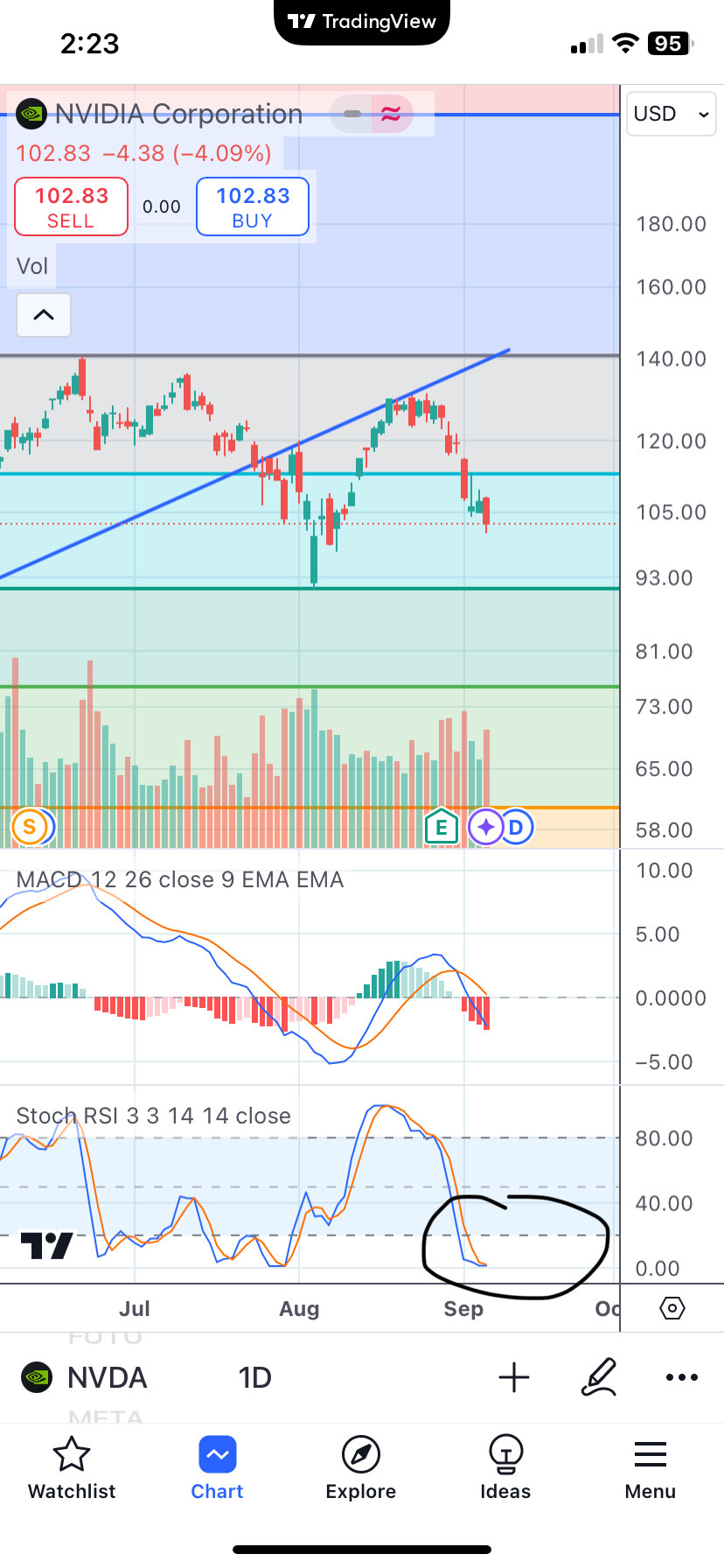 Rebound very soon ?