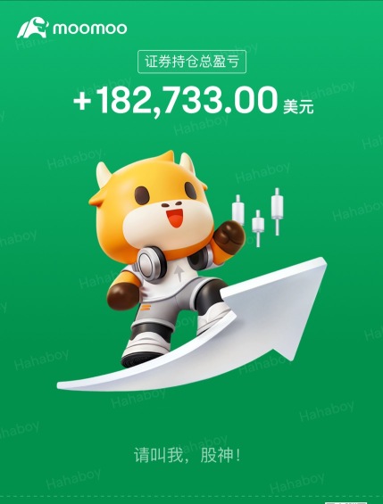 Hold Positions profit of 182k USD