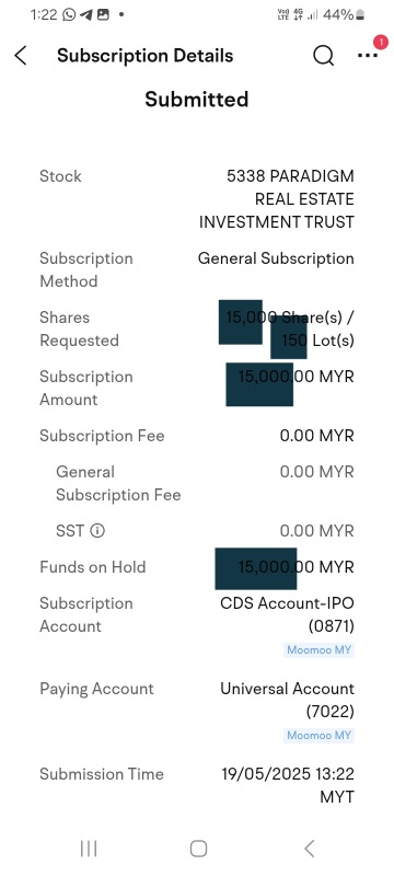 IPO subscription